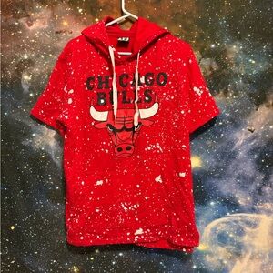 NBA Red Chicago Bulls Lightweight Jacket